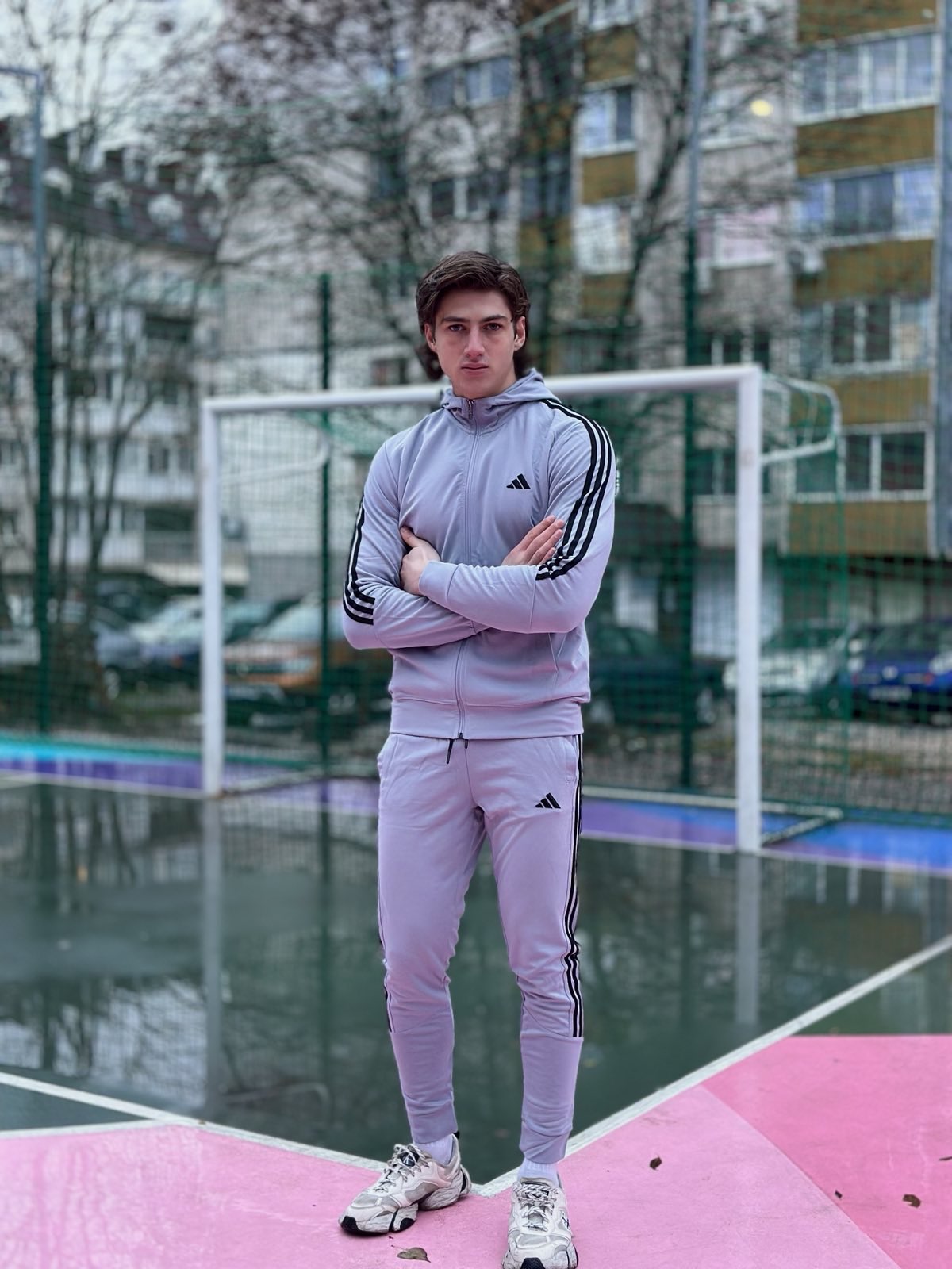 Adidas Classics Tracksuit - Light GreySporting GoodsTrendyWearTrendyWearAdidas Classics Tracksuit - Light Grey